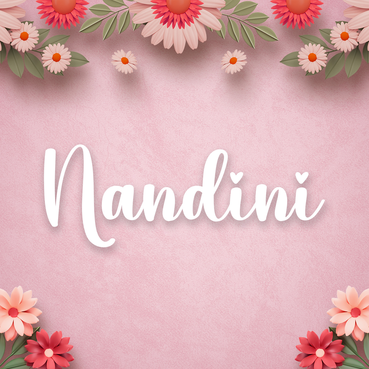 Nandini (Goddess Durga) Name & Sign Printed All Over Customize &  Personalized!! Protective Back Cover for Your Smart Phone : Oppo F - 1-S :  Amazon.in: Electronics