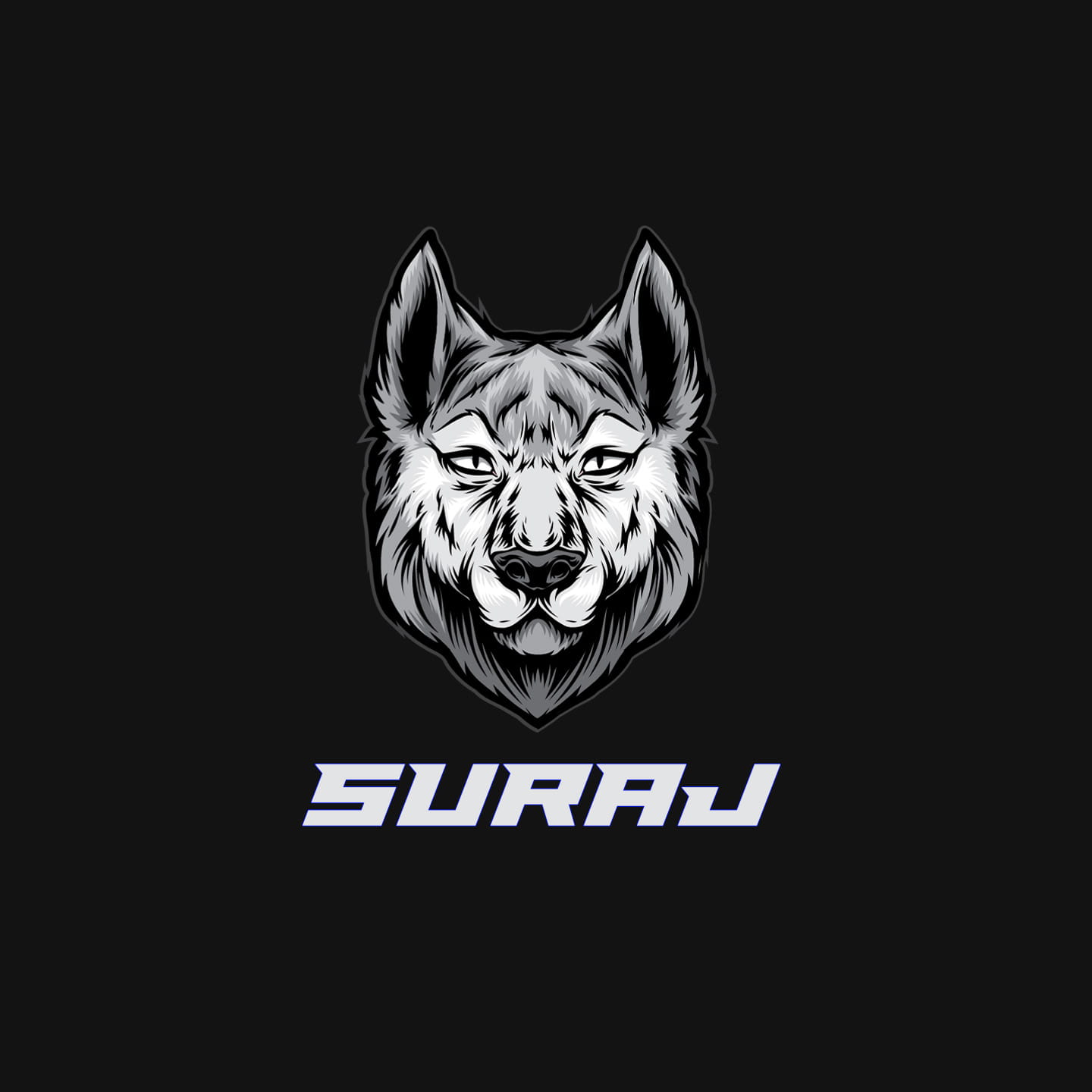 Suraj Logo | Outil de conception de nom gratuit à partir de texte flamboyant