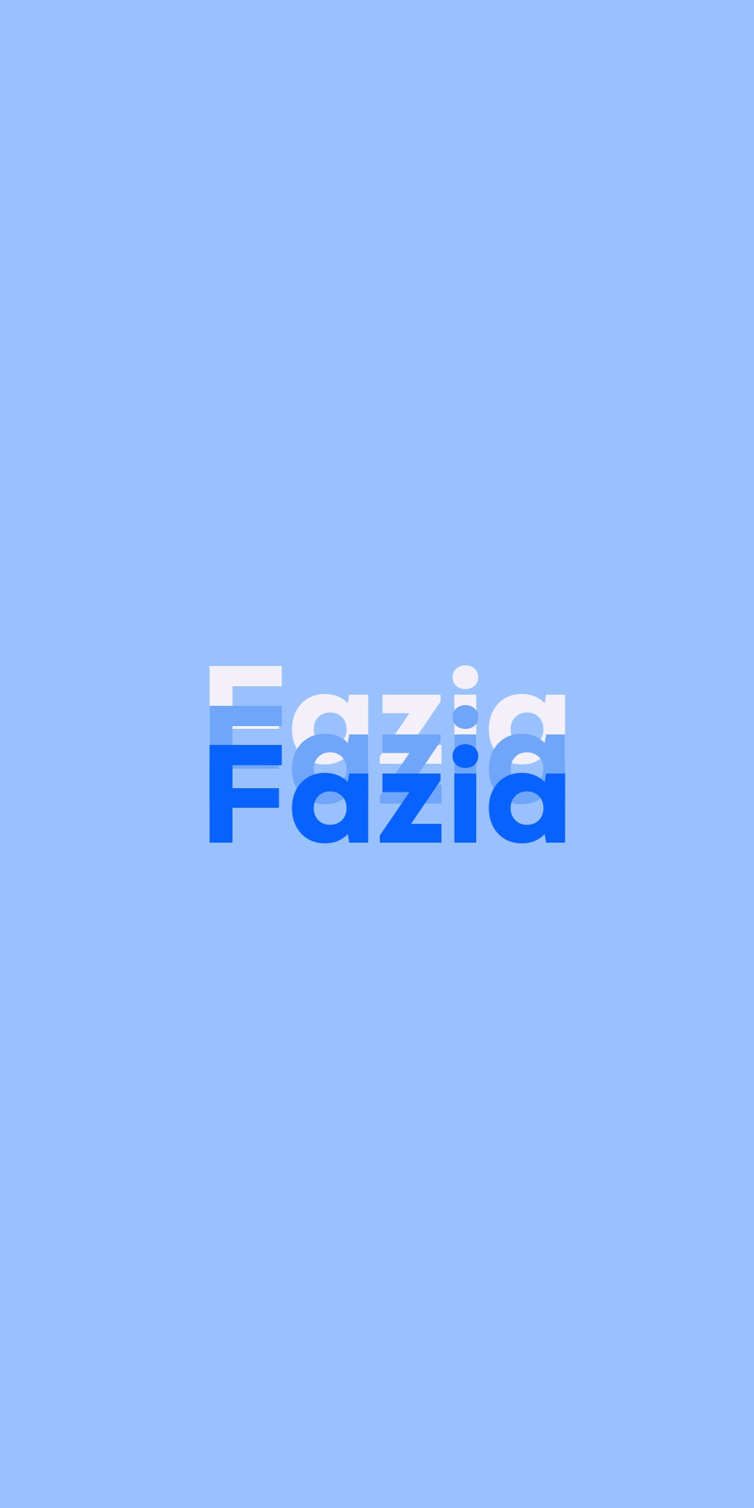 Faiza Name Wallpaper | TikTok