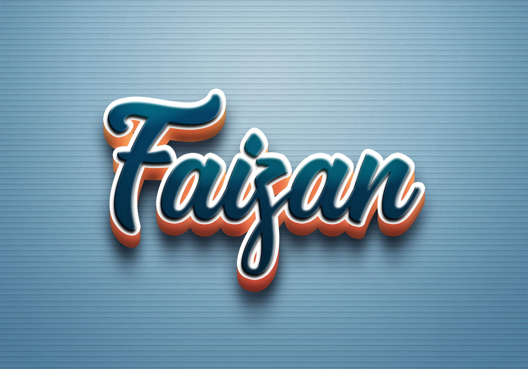 Faizan creation logo by Gaurav
