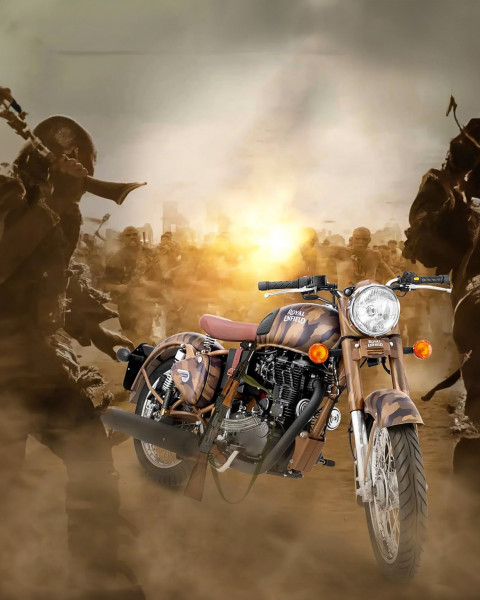 Free photo of Bullet Bike Editing Background (with Motorbike and Bike)