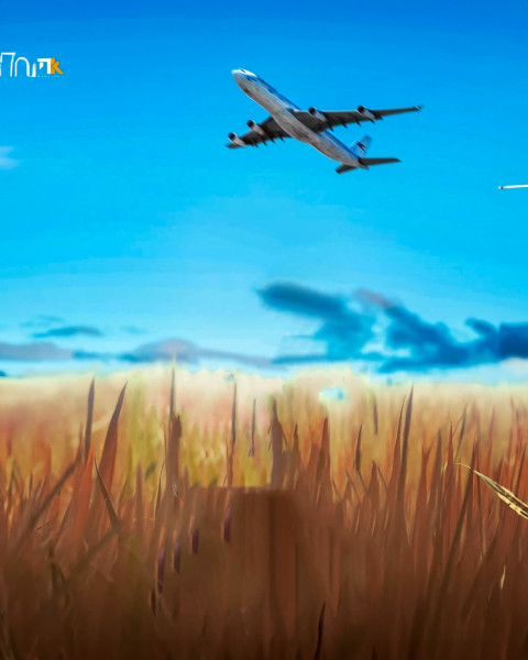 Free photo of Picsart Editing Background (with Airplane and Vacation)