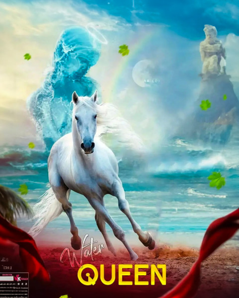 Free photo of CB Editing Background (with Horse and Beautiful)