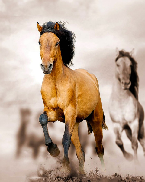 Free photo of CB Editing Background (with Horse and Stallion)