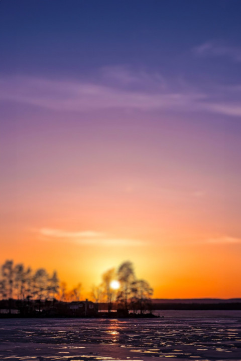 Free photo of Blur CB Editing Background (with Sunset and Sun)