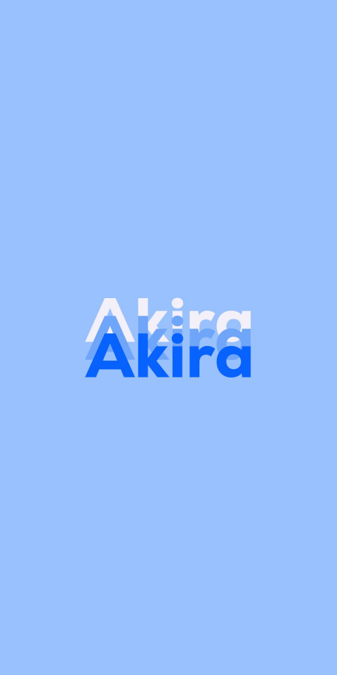 Free photo of Name DP: Akira