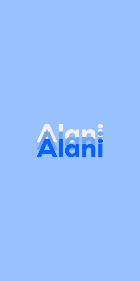 Free photo of Name DP: Alani