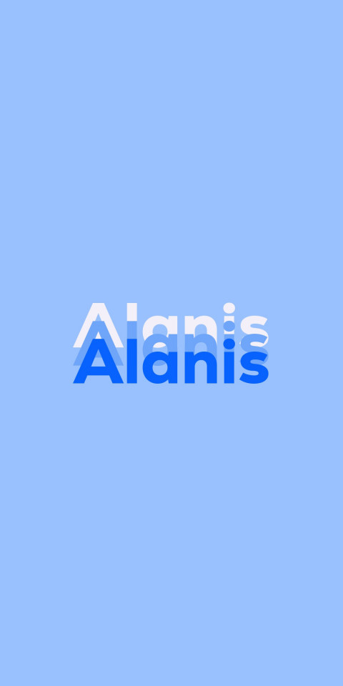 Free photo of Name DP: Alanis