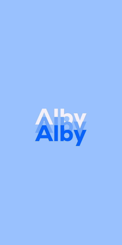 Free photo of Name DP: Alby