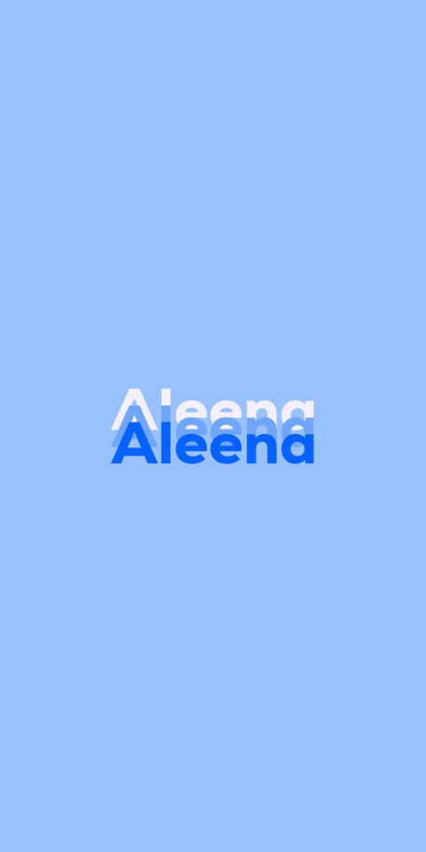 Free photo of Name DP: Aleena