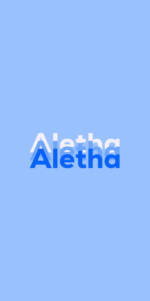 Free photo of Name DP: Aletha