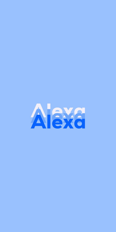 Free photo of Name DP: Alexa