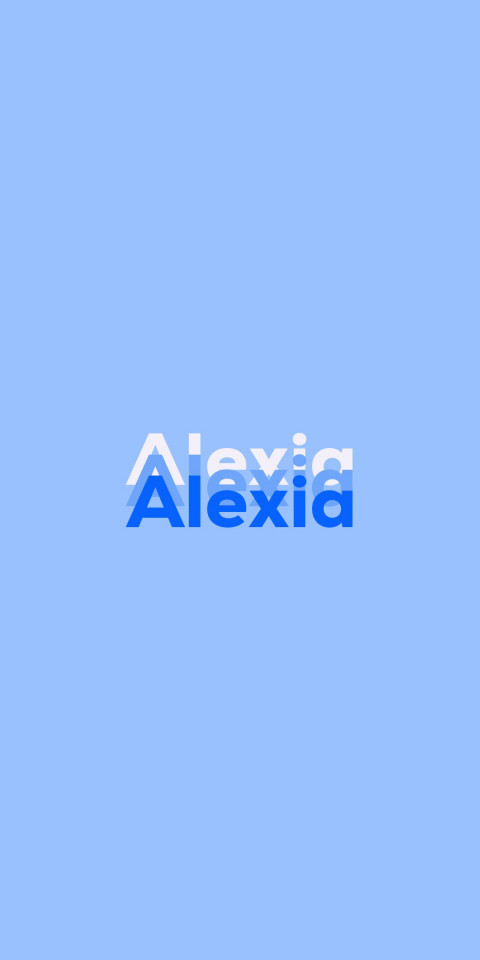 Free photo of Name DP: Alexia