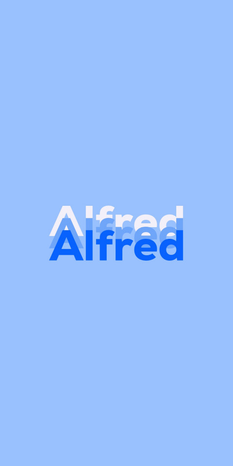 Free photo of Name DP: Alfred