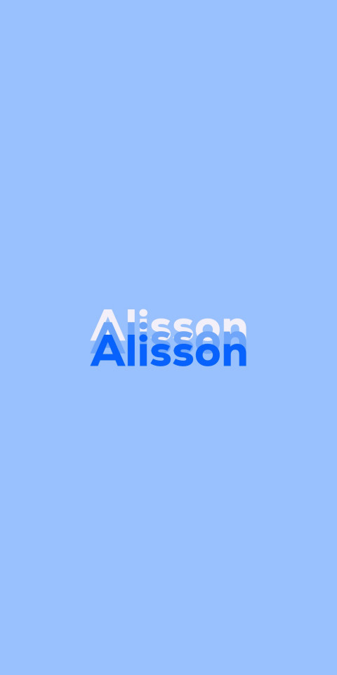 Free photo of Name DP: Alisson