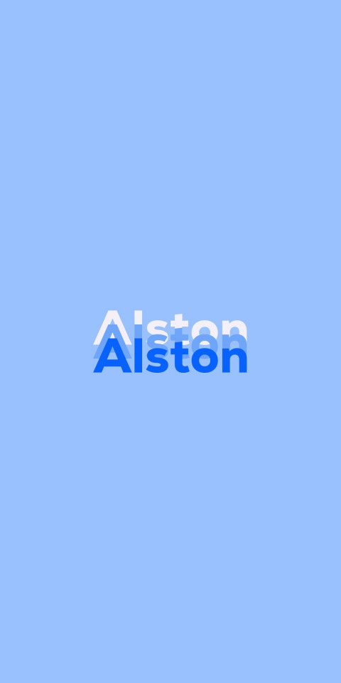 Free photo of Name DP: Alston