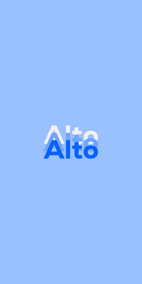 Free photo of Name DP: Alto