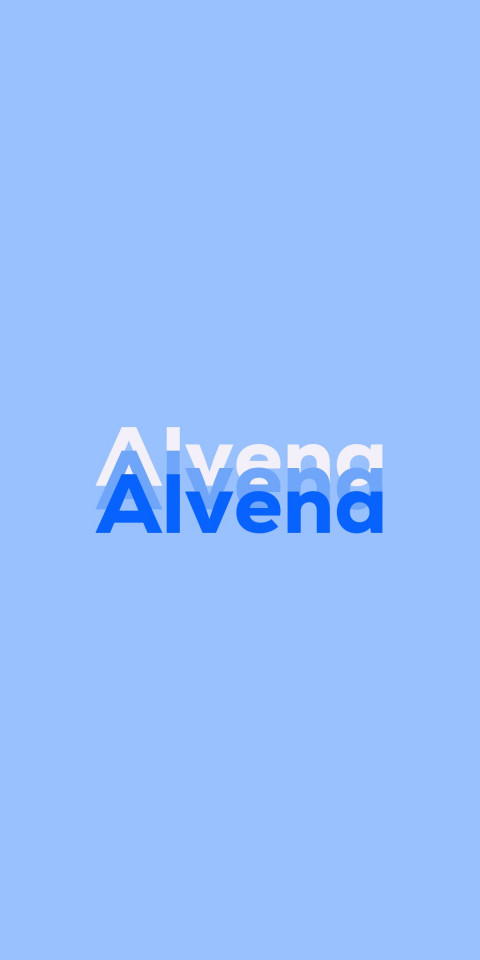 Free photo of Name DP: Alvena