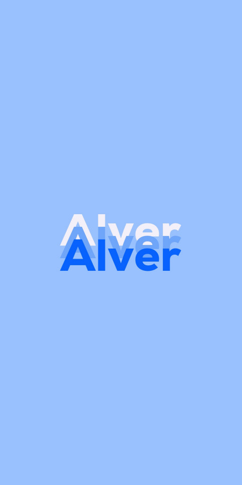 Free photo of Name DP: Alver