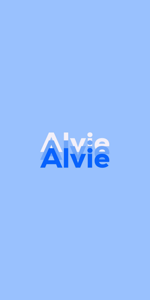 Free photo of Name DP: Alvie