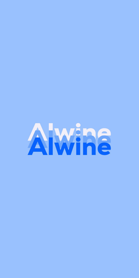 Free photo of Name DP: Alwine