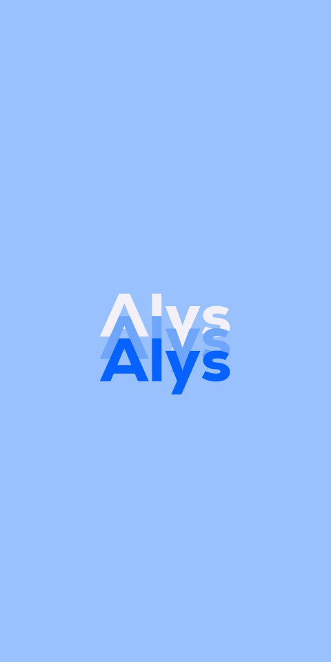 Free photo of Name DP: Alys