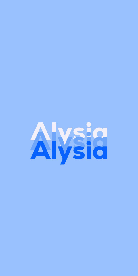 Free photo of Name DP: Alysia