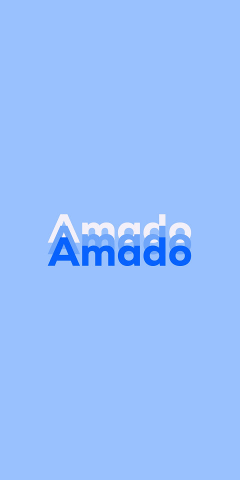 Free photo of Name DP: Amado