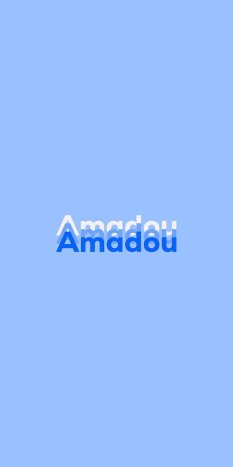 Free photo of Name DP: Amadou