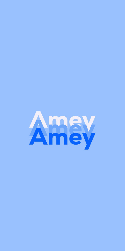 Free photo of Name DP: Amey