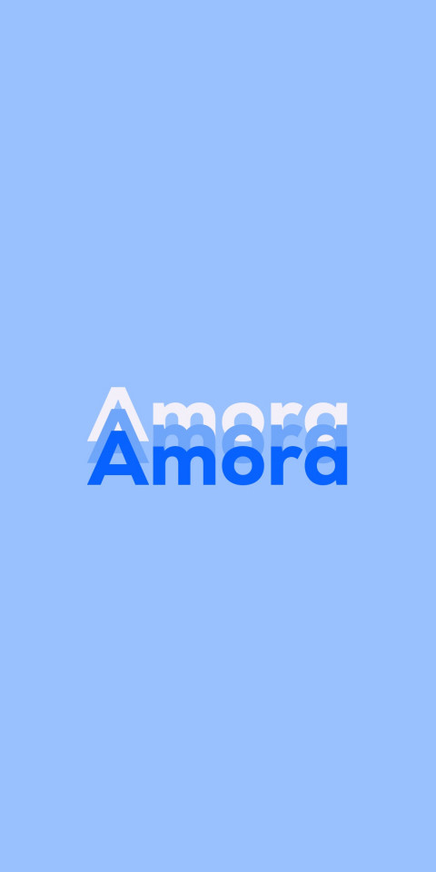 Free photo of Name DP: Amora