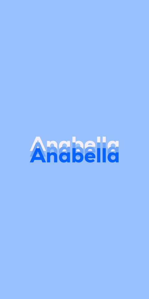 Free photo of Name DP: Anabella