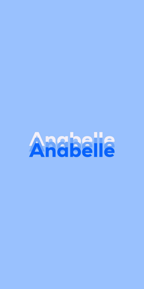 Free photo of Name DP: Anabelle