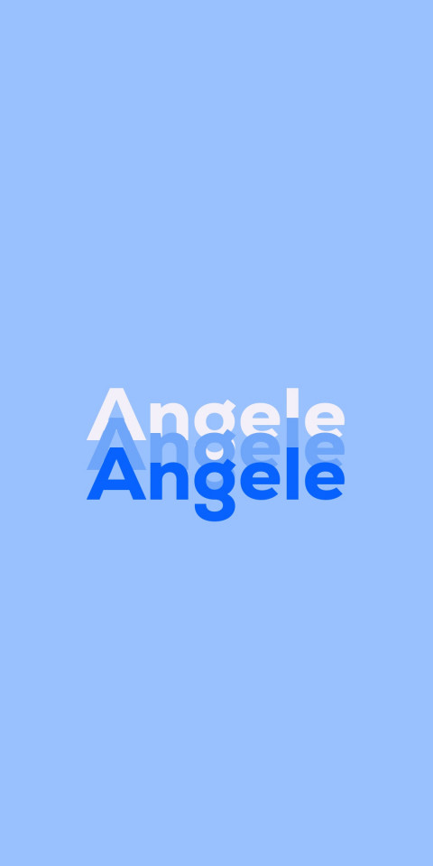 Free photo of Name DP: Angele