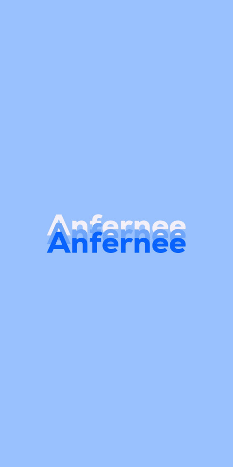 Free photo of Name DP: Anfernee