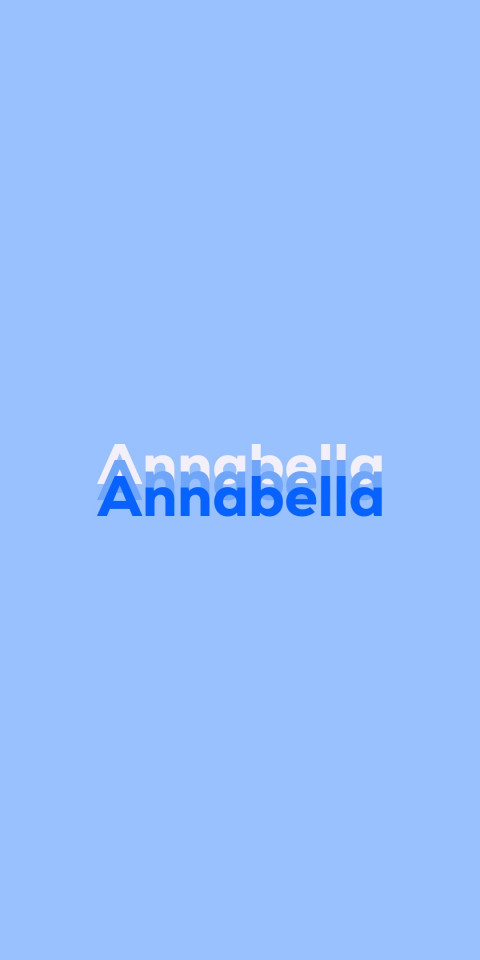Free photo of Name DP: Annabella