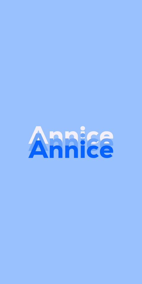 Free photo of Name DP: Annice