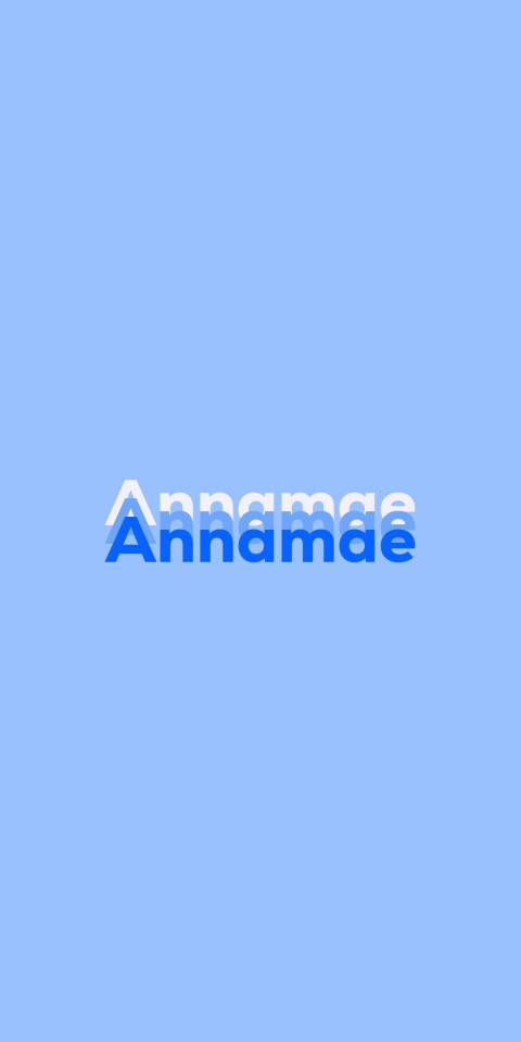 Free photo of Name DP: Annamae