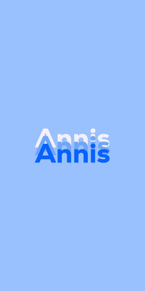 Free photo of Name DP: Annis