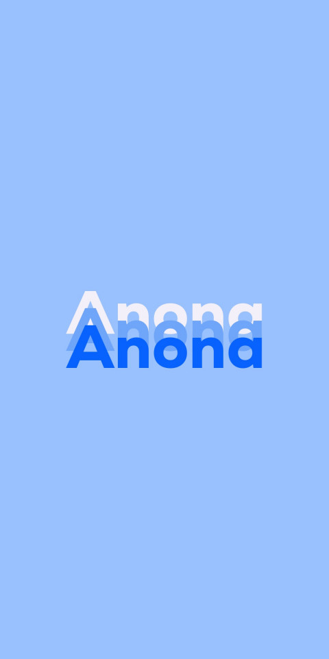 Free photo of Name DP: Anona