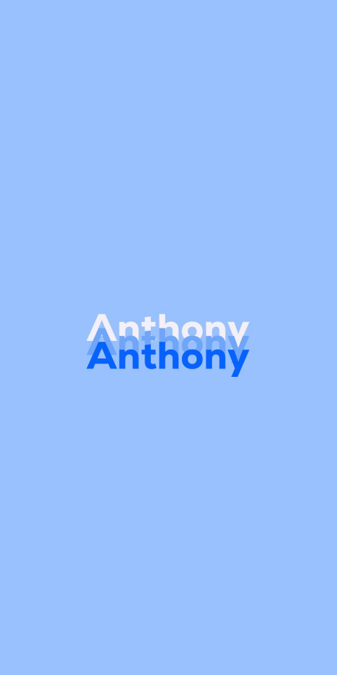 Free photo of Name DP: Anthony