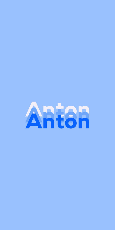 Free photo of Name DP: Anton