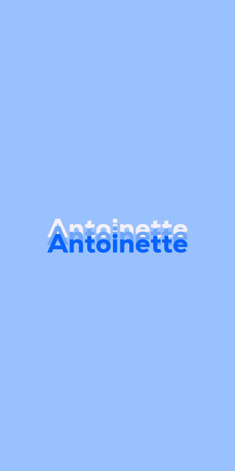 Free photo of Name DP: Antoinette