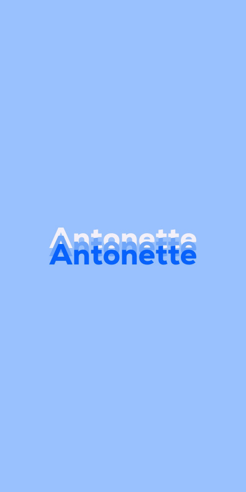 Free photo of Name DP: Antonette