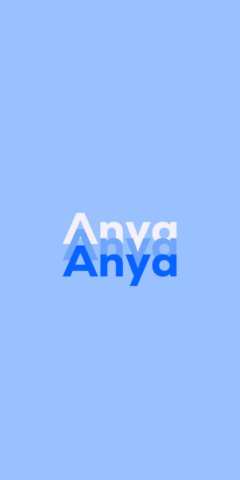 Free photo of Name DP: Anya