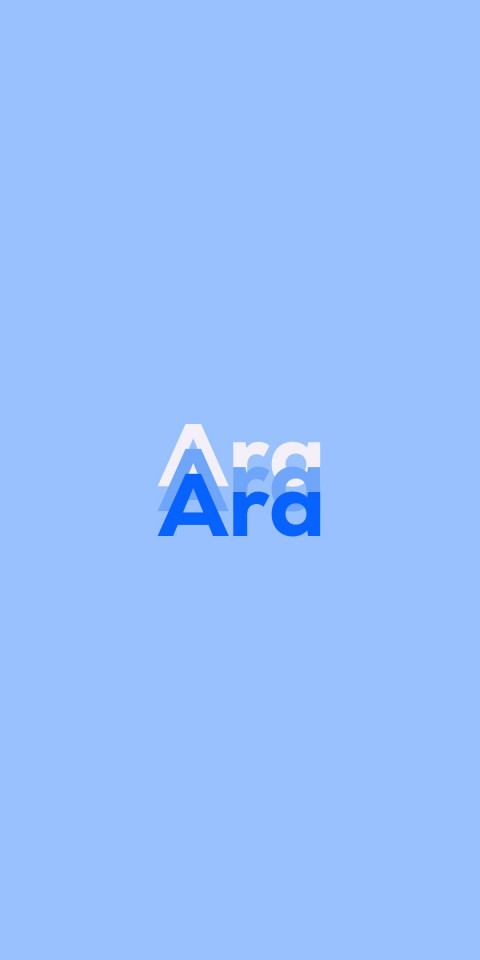 Free photo of Name DP: Ara