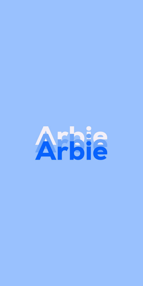 Free photo of Name DP: Arbie