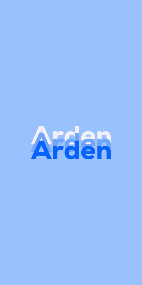 Free photo of Name DP: Arden