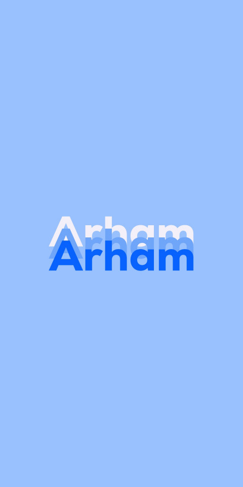 Free photo of Name DP: Arham