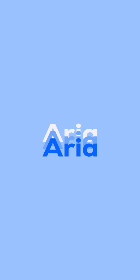 Free photo of Name DP: Aria